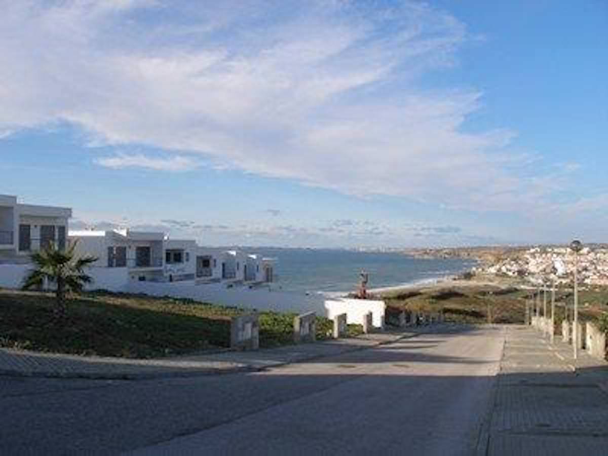 Modern seafront houses in Lourinha