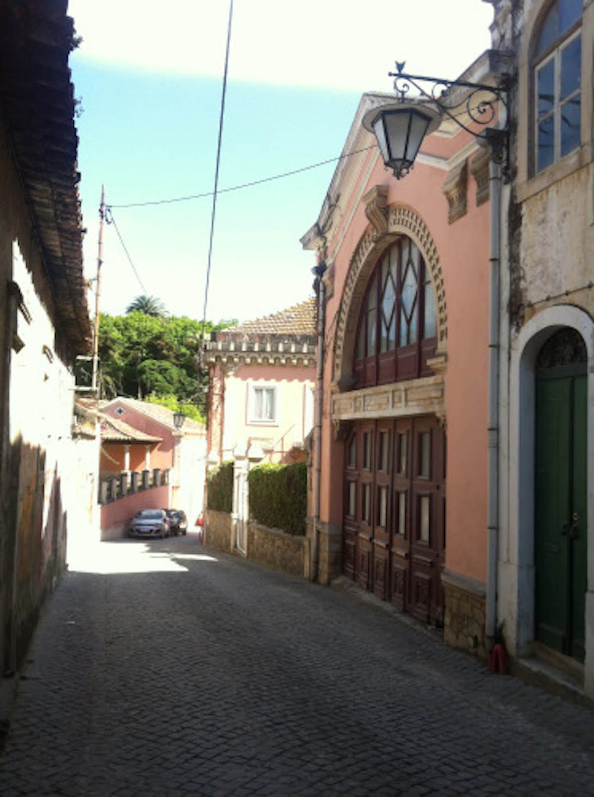 Historical building in the center of the Silver Coast