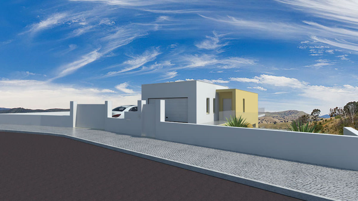 Plot of Land for construction of Villa with Project Approved