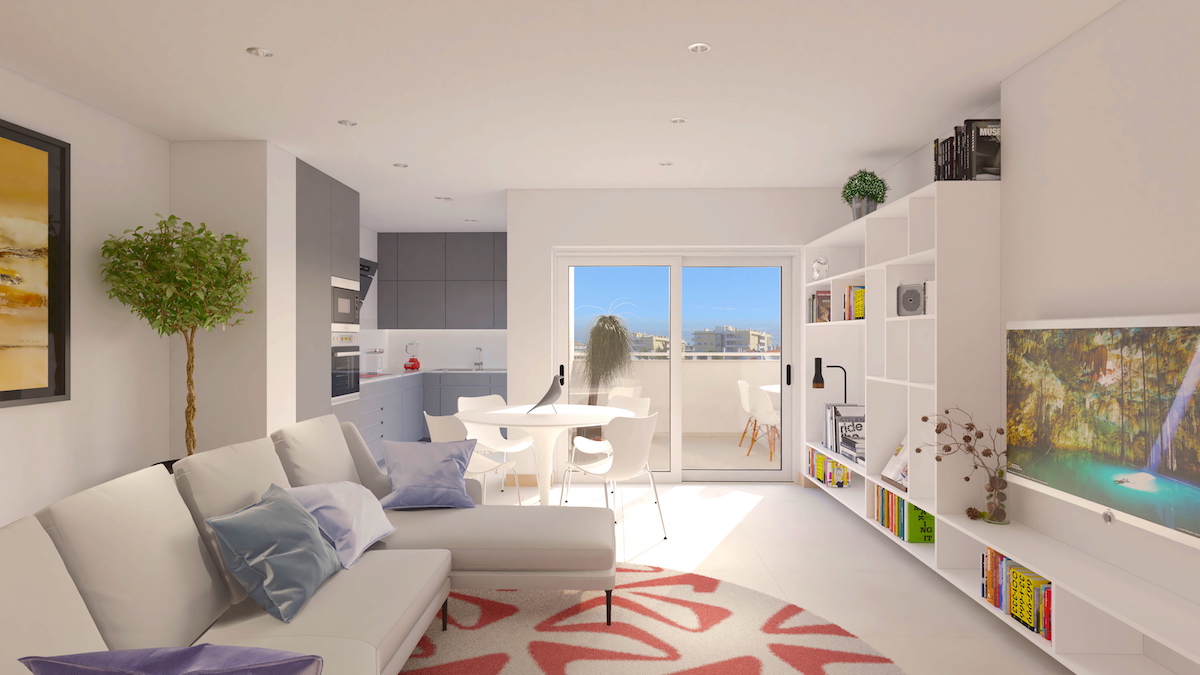 Magnífico apartamento T3 em Lagos para venda